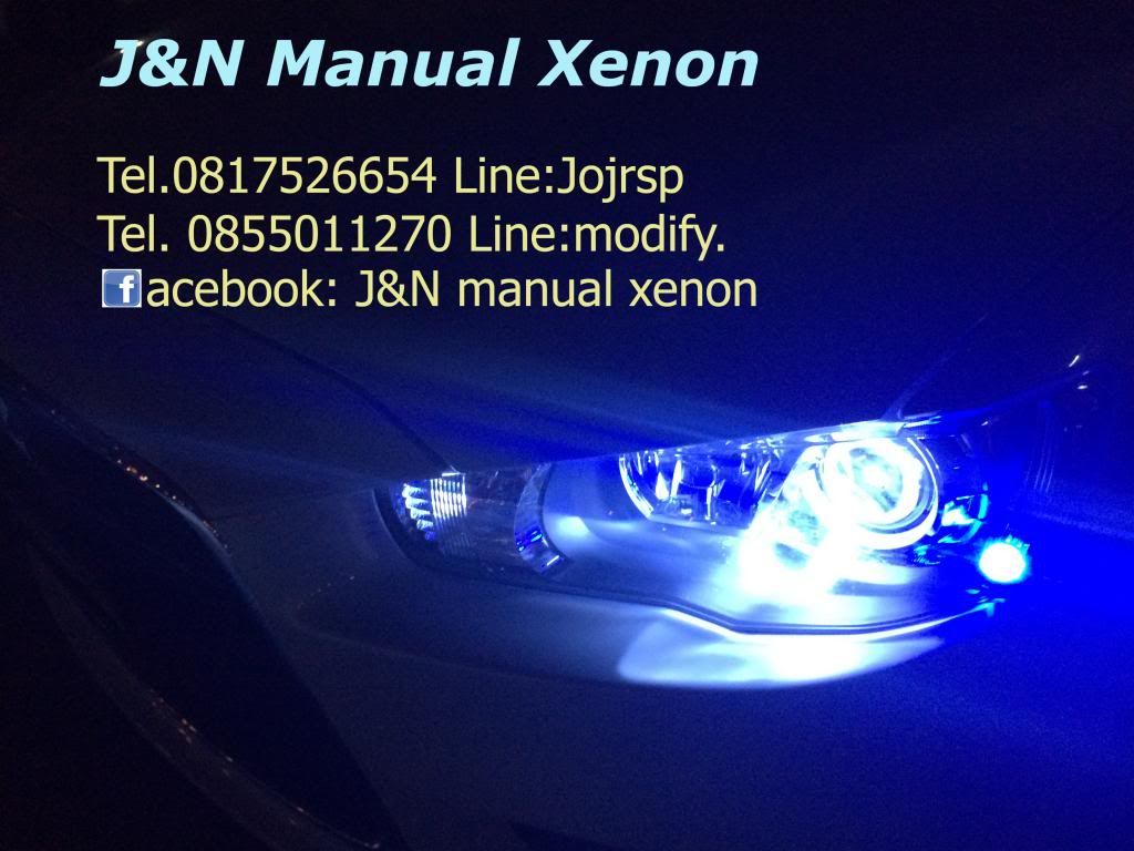 XENON by J&N จำหน่าย/ติดตั้งซีนอนคุณภาพสูง *โปรชุดละ1900฿/ขายโคมไฟesใหม่ๆ