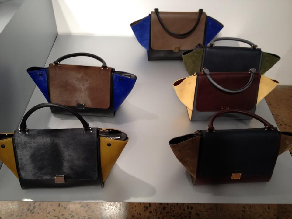 celine trapeze tricolor  