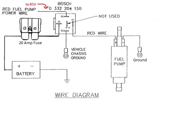 Crx fuel honda pump relay scamatics #7