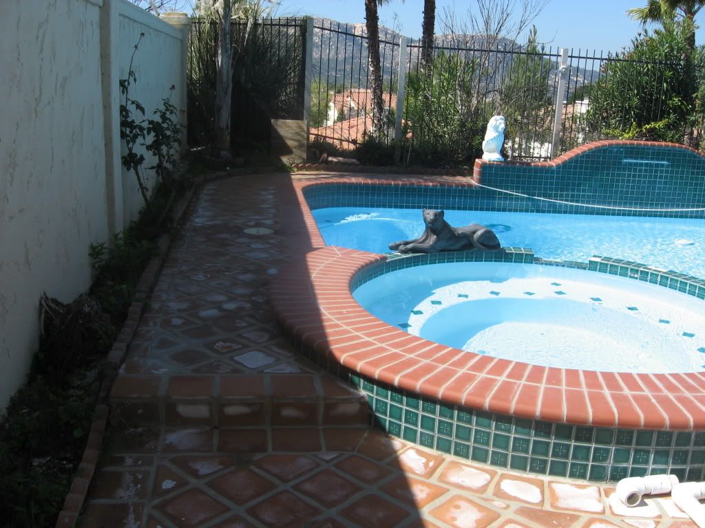 how to cleaning swimming pool tiles