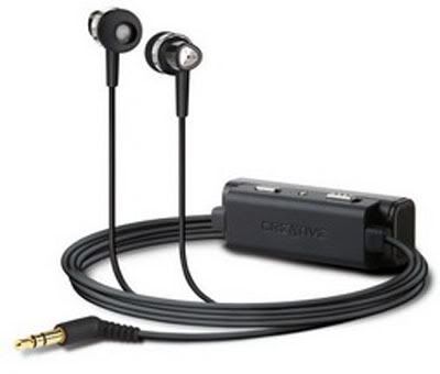 Creative EP-3NC Earphones - Earphones with Noise Canceling Technology
