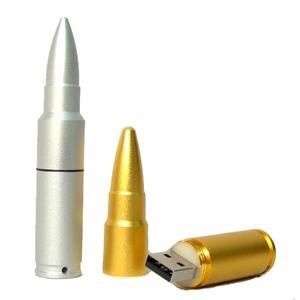 Machine Gun Ammo USB Drive - USB Flash Drive with Military Design