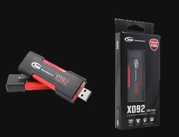 X902 USB/eSATA Flash Drive released by TEAM Group Taiwan