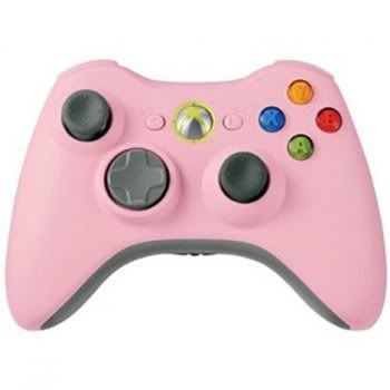 Pink Xbox 360 Controller