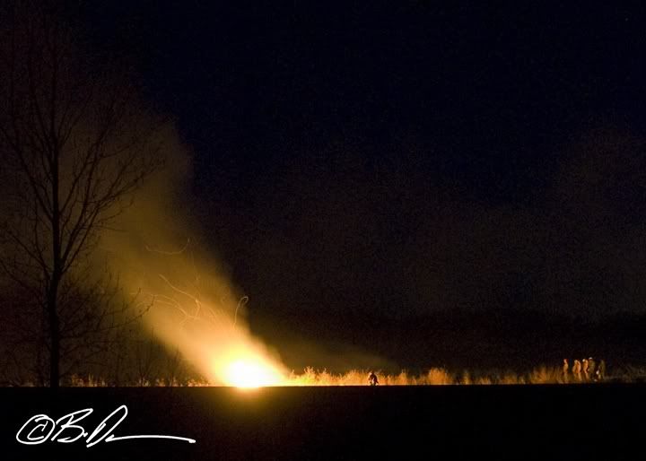 April 8 2010 Howard Lake MN fire