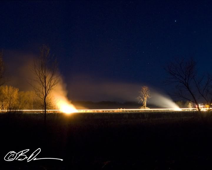 April 8 2010 Howard Lake MN fire