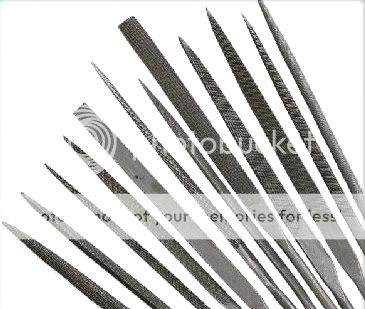 High Carbon Steel Jewelers Lapidary Needle Files 12pcs  