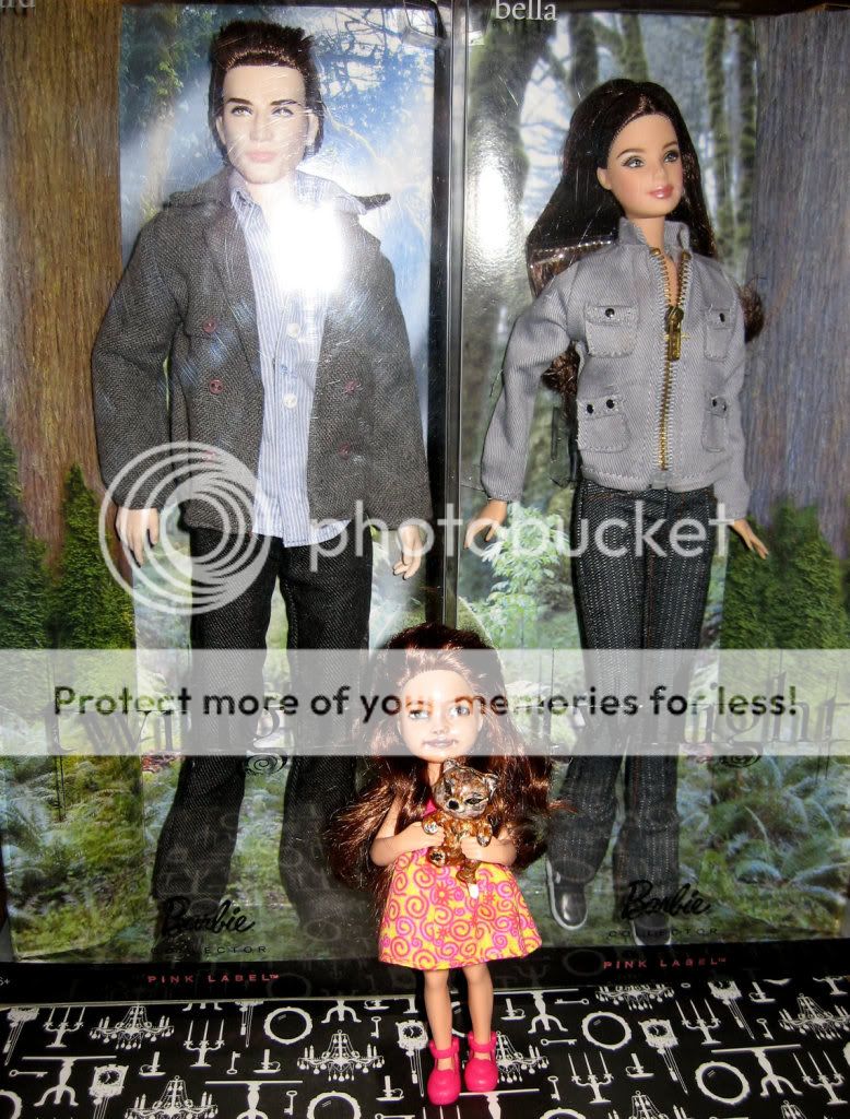 OOAK Renesmee Twilight Repaint Barbie doll russet Wolf Breaking Dawn 
