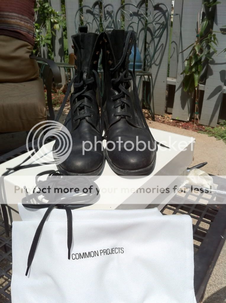 common projects combat boots review